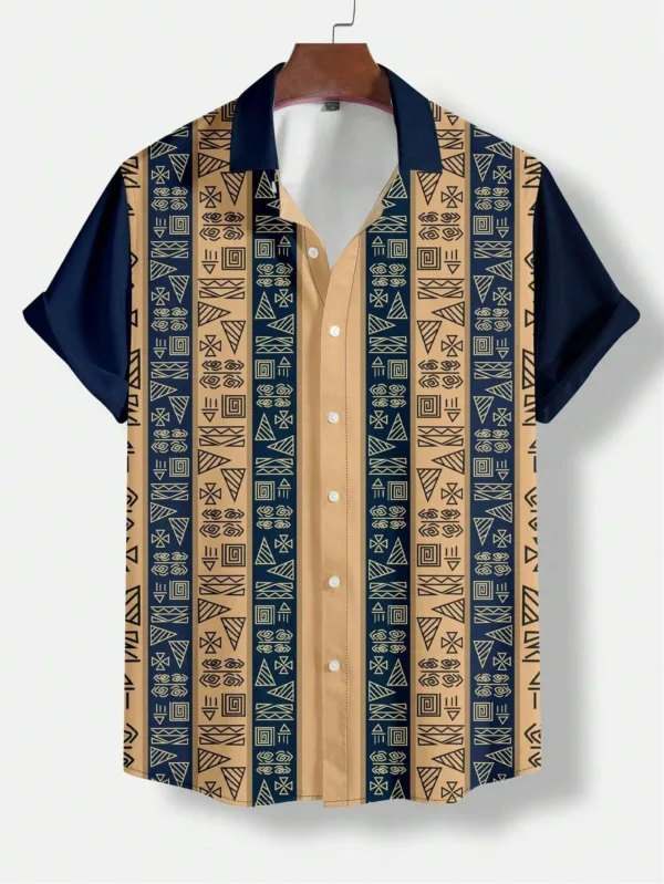 Style décontracté, chemise homme africaine