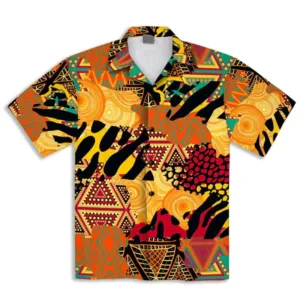 Chemise courte homme style africain