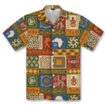 Mode africaine : chemise homme courte