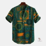 Chemise Africaine Homme Respirante pour un style décontracté