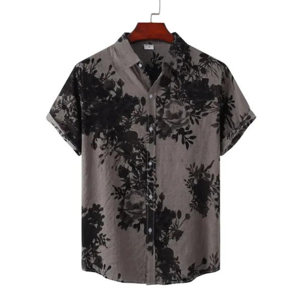 Chemise élégante pour homme d'inspiration africaine