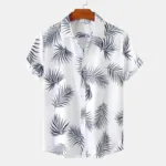Chemise élégante pour homme avec motifs africains