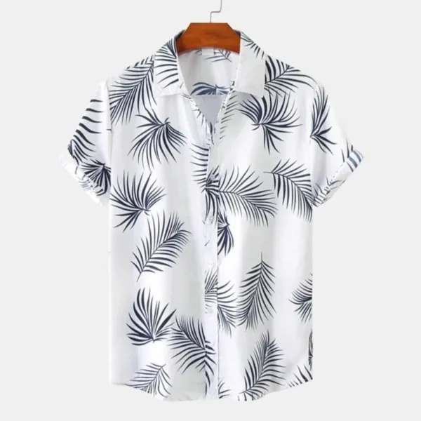 Chemise élégante pour homme avec motifs africains