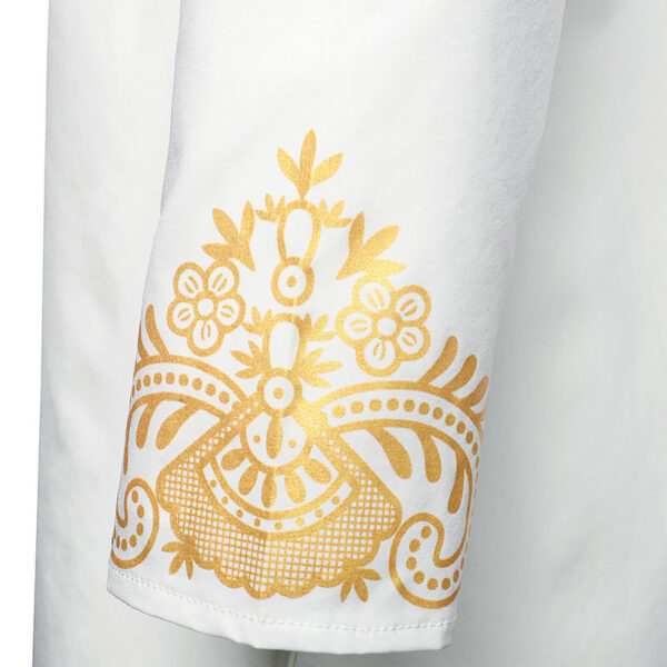 Chemise avec motifs culturels africains