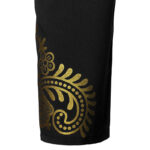 Chemise africaine blanche et dorée pour homme - vue 7