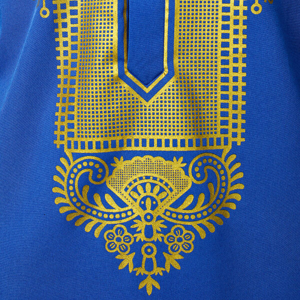 Chemise moderne avec motifs inspirés d'Afrique