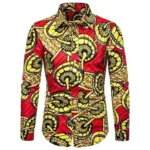Chemise Africaine Homme à manches longues