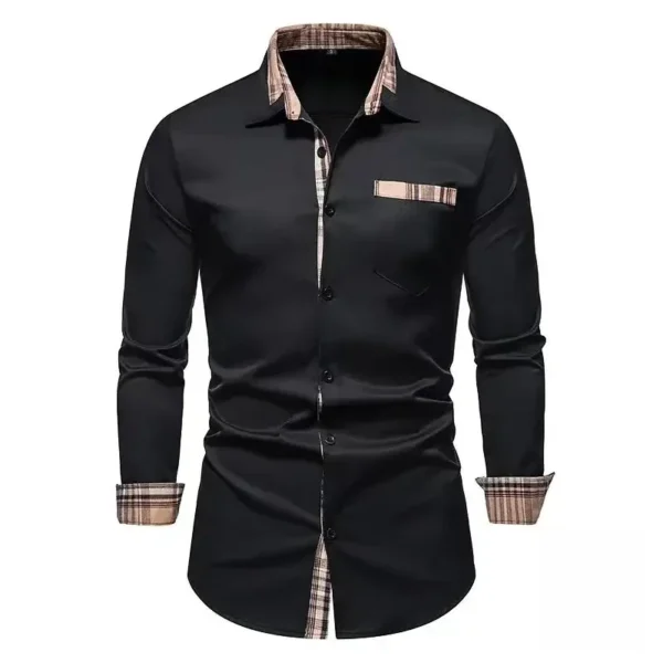 Vêtement traditionnel réinterprété : chemise blanche homme