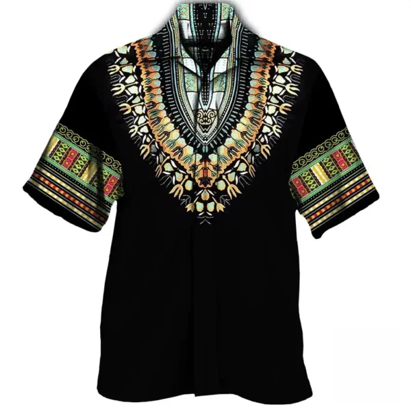 Chemise élégante inspirée des tenues africaines