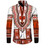Chemise homme, coupe ample et design africain