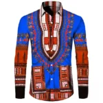 Style africain, chemise dashiki avec motifs modernes