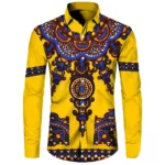Chemise Dashiki Homme, style africain traditionnel - vue 5