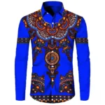 Chemise Dashiki Homme, style africain traditionnel - vue 6