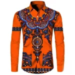 Chemise Dashiki Homme, style africain traditionnel - vue 7