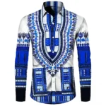 Chemise Dashiki Homme, style africain traditionnel - vue 8