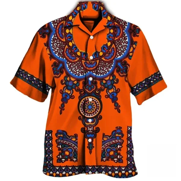 Chemise dashiki homme, design unique et original