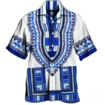 Vêtement africain, chemise à motifs, mode masculine