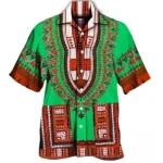 Mode africaine pour homme, chemise avec imprimé