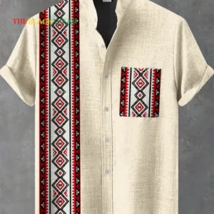Chemise en pagne pour homme