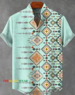 Chemise traditionnelle en pagne pour homme