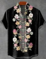 Chemise africaine homme en tissu traditionnel