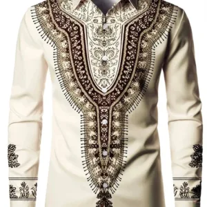 Chemise Africaine Homme Ethnique