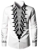 Style Ethnique pour Homme : Chemise Unique