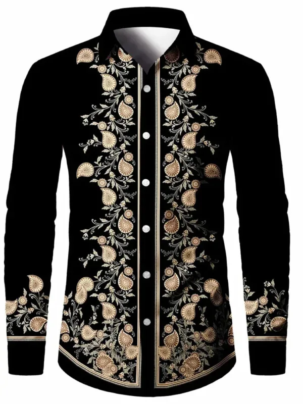 Chemise Africaine Casual pour Homme