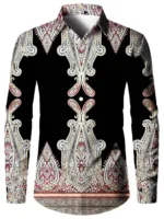 Haut Masculin en Tissu Ethnique African Style