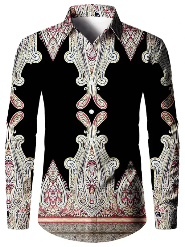 Haut Masculin en Tissu Ethnique African Style