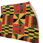 Chemise africaine pour homme avec motifs brodés colorés
