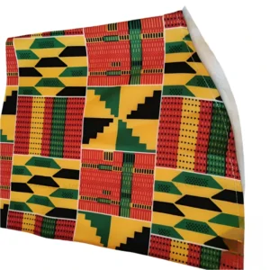 Chemise africaine pour homme avec motifs brodés colorés