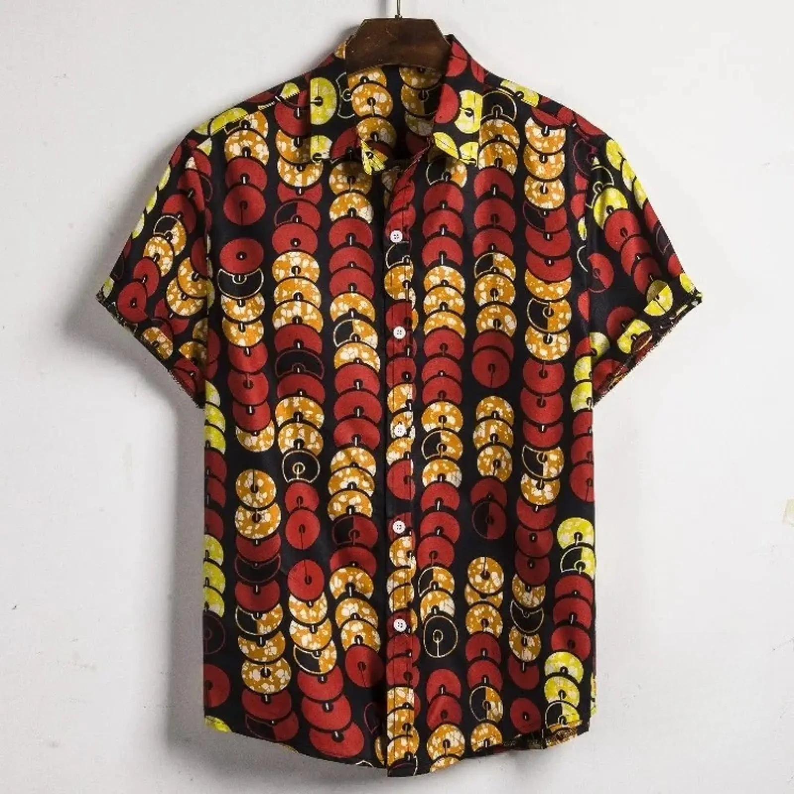 Chemise Homme Design Africain en tissu traditionnel