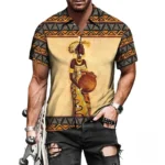 Chemise Africaine pour homme en imprimé coloré