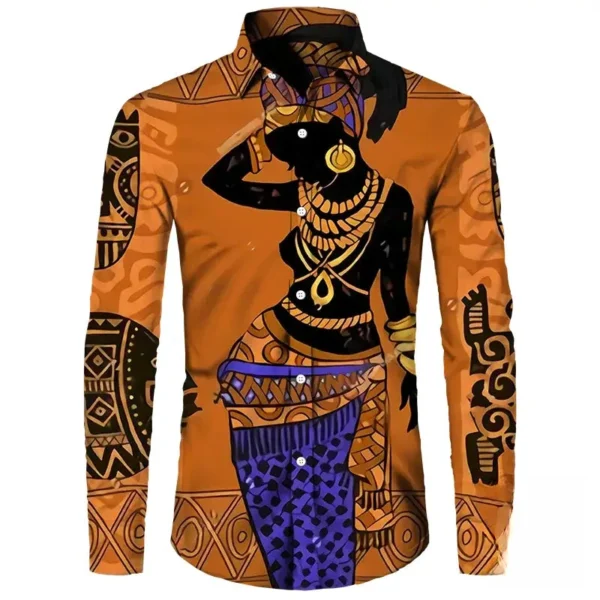 Chemise Homme Imprimé Africain - vue 3