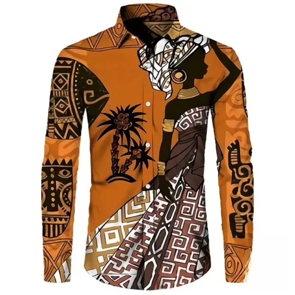 Chemise Homme Imprimé Africain - vue 4