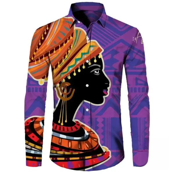 Chemise Homme Imprimé Africain - vue 5