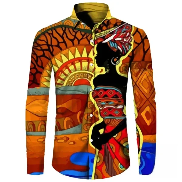 Chemise Homme Imprimé Africain - vue 7