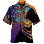 Chemise à motifs traditionnels africains