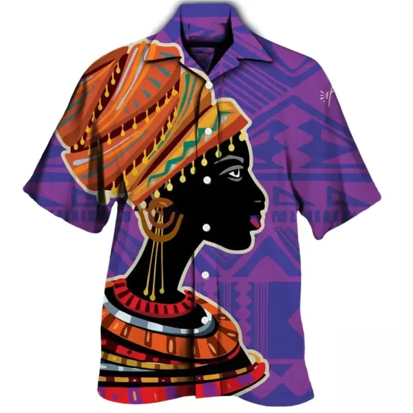 Mode masculine avec imprimé africain