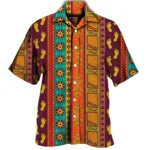 Chemise homme style africain en coton léger et confortable