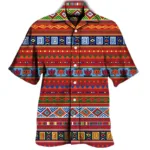 Mode africaine : chemise homme aux couleurs vives