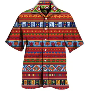 Mode africaine : chemise homme aux couleurs vives