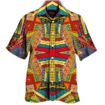 Chemise homme inspirée de la culture africaine