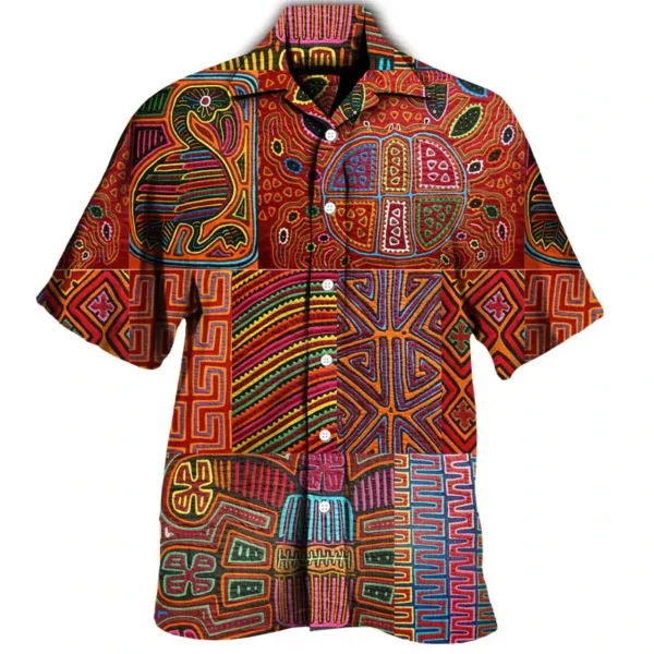 Chemise chic africaine pour une tenue décontractée