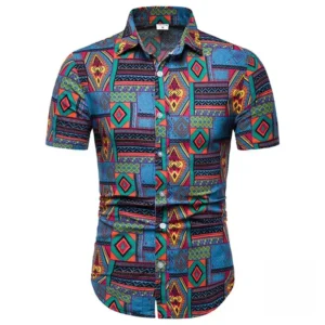Chemise Homme Motif Africain