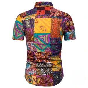 Chemise Africaine en tissu traditionnel