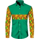 Vêtement masculin en tissu traditionnel africain