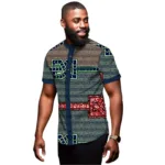 Chemise moderne aux influences africaines