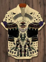 Chemise homme d'inspiration africaine, parfait pour toutes occasions